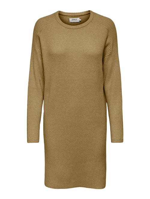 Se ONLY Strikkjole 'ONLFia Katia'  lysebrun hos About You
