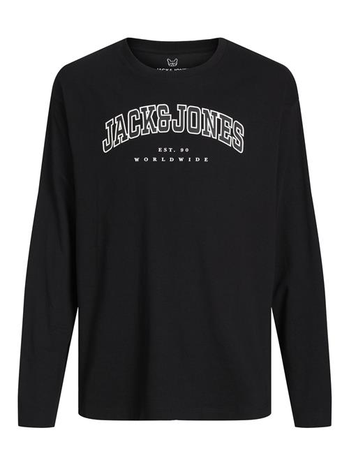 Jack & Jones Junior Shirts 'JJECALEB'  grå / sort / hvid