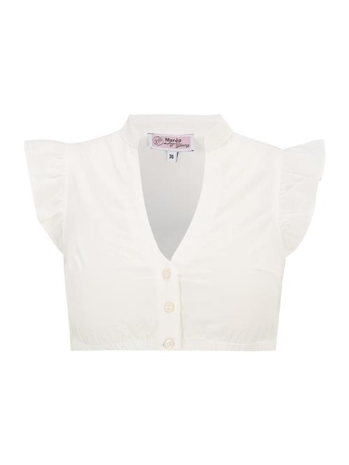 MARJO Dirdnl-bluse 'Kienberg'  offwhite