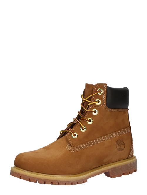 TIMBERLAND Snørestøvletter  karamel / sort