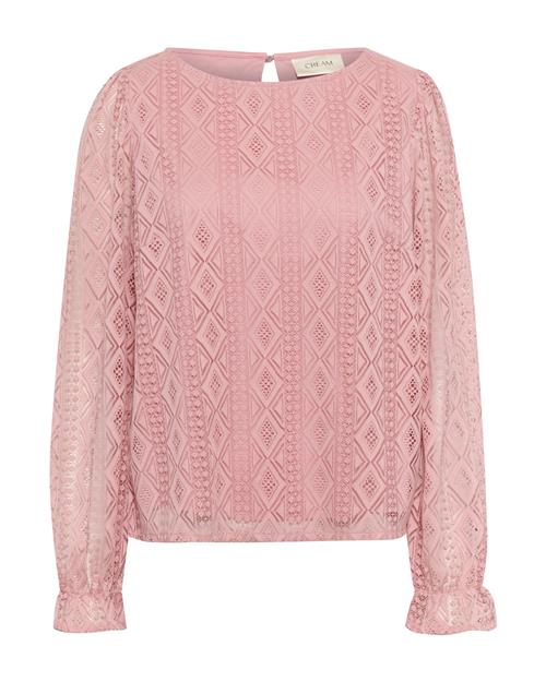 Cream Bluse 'Valerie'  gammelrosa