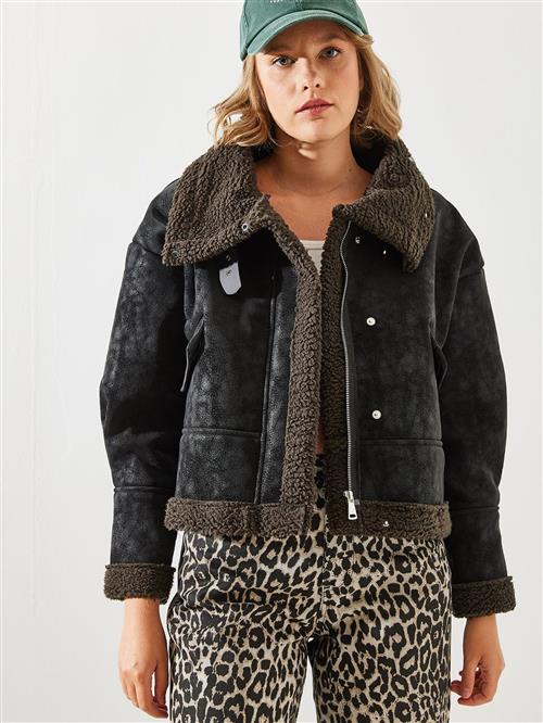 Bianco Lucci Overgangsjakke  sort