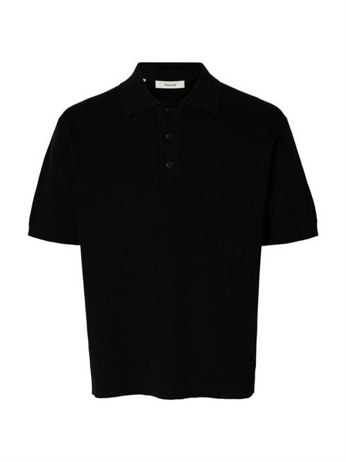 SLHDANE SS KNIT RELAXED POLO NOOS