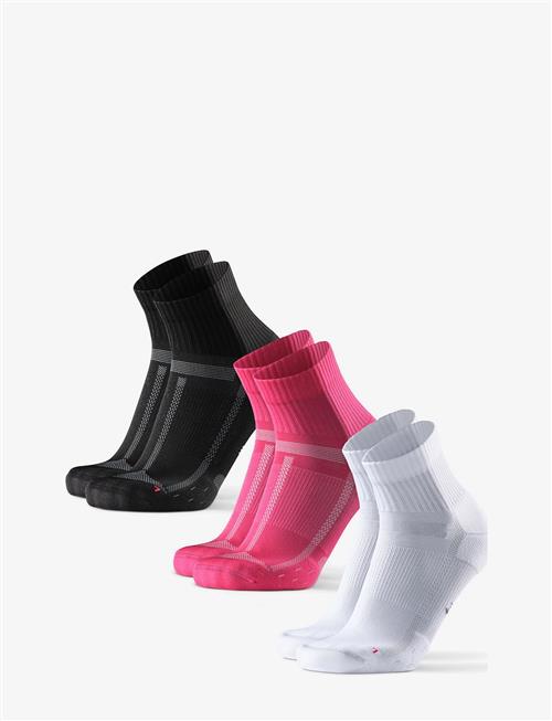 Danish Endurance | Long Distance Running Quarter Socks 3-Pack | 39-42