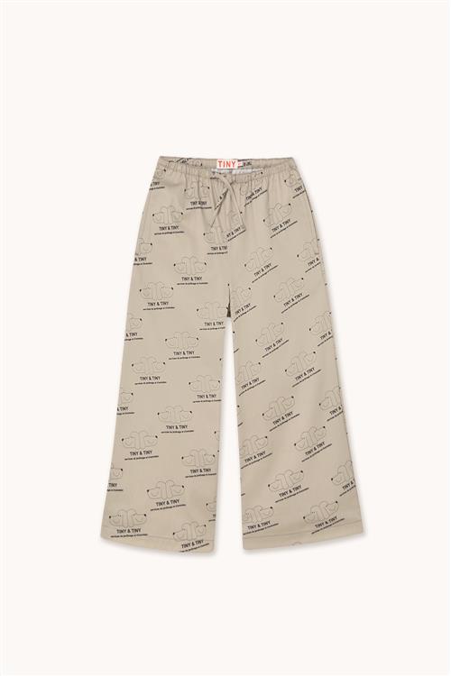 Tinycottons Tiny & Tiny Twill-bukser Dark Vanilla  Dark Vanilla 4 Y  Beige  4 år  kvinde