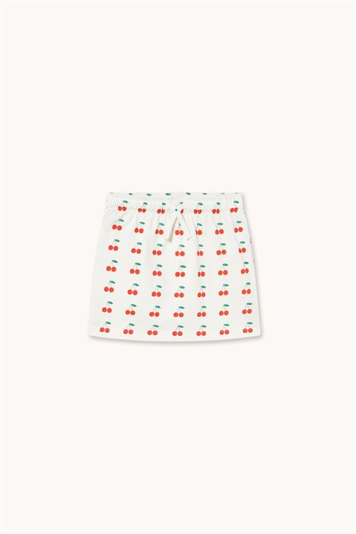 Tinycottons Cherries Strikket Nederdel Off-white  Off-White 6 Y  Hvid  6 år  kvinde