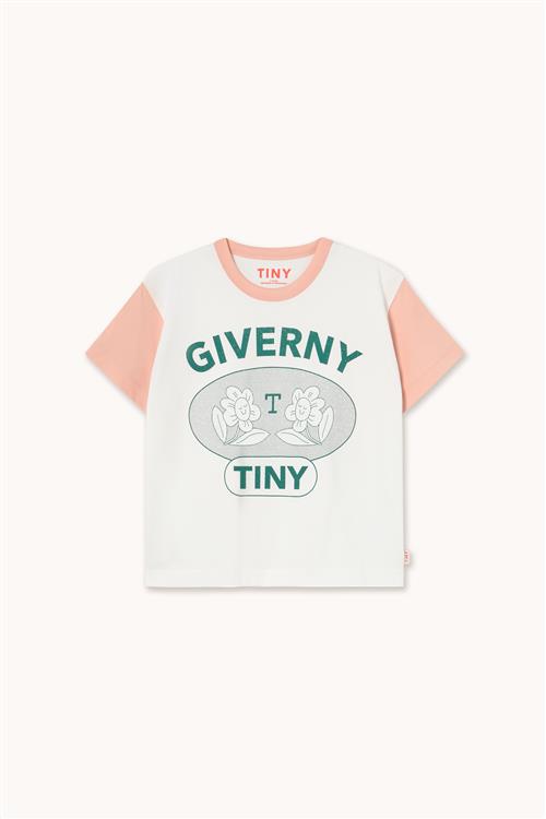 Tinycottons Giverny Graphic T-shirt Off-white  Off-White 6 Y  Hvid  6 år  kvinde
