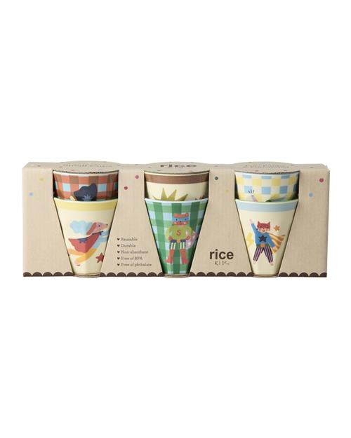 RICE 6-pak Lille Kop Green  Green S  Grøn  S  unisex