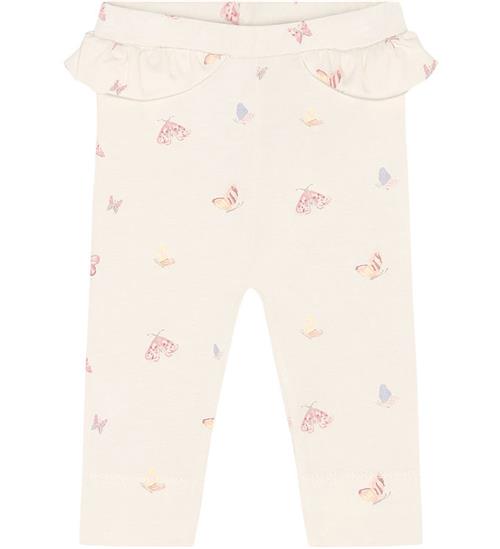 Fixoni Leggings - Bleached Mauve m. Sommerfugle