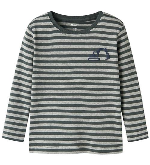 Name it Bluse - Slim - NmmVilly - Urban Chic/Excavator