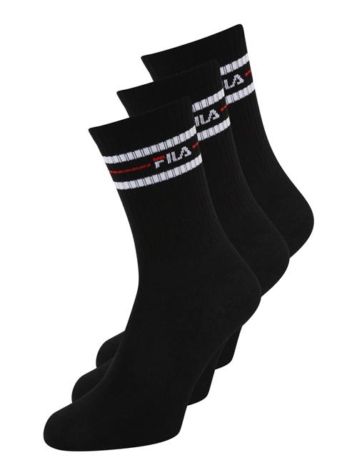 FILA Sokker  rød / sort / hvid