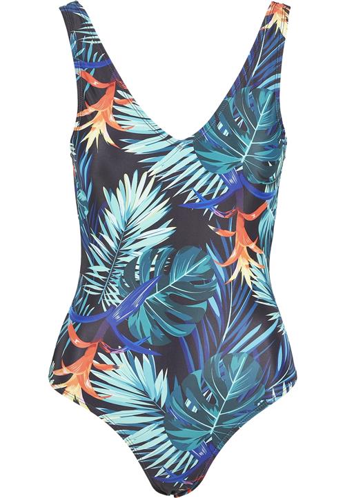 Se Urban Classics Badedragt  natblå / grøn / blandingsfarvet / orange hos About You