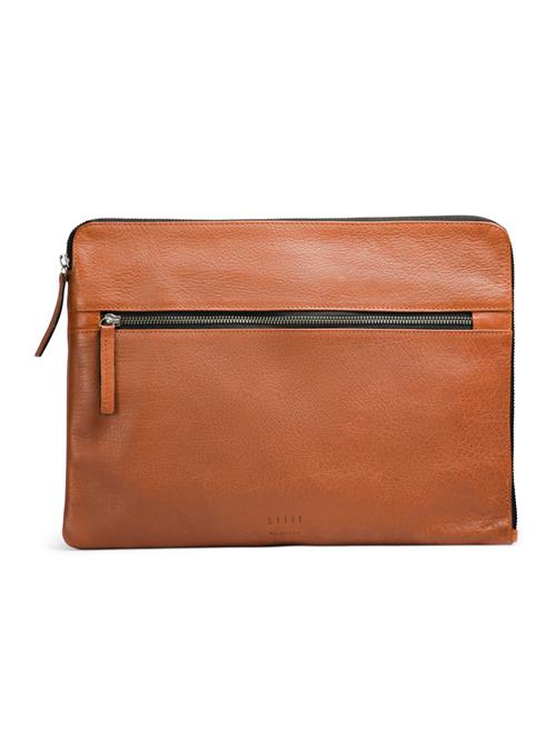 still Nordic Laptoptaske 'Clean'  cognac / sort