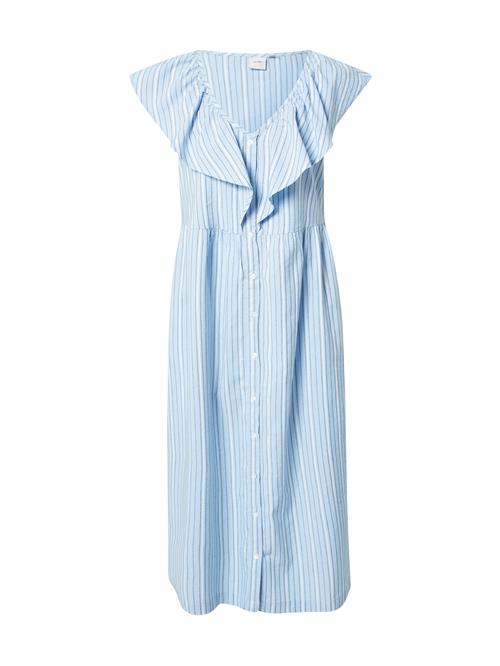 ICHI Sommerkjole  blå / hvid