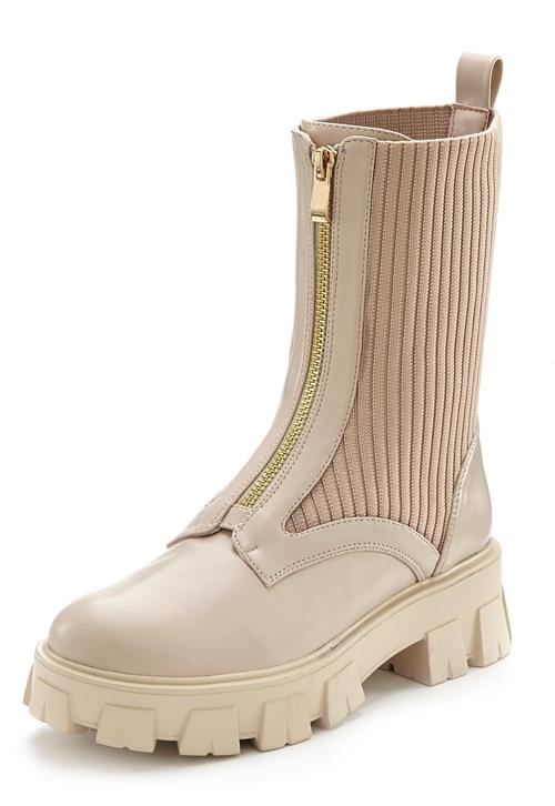 LASCANA Støvletter  beige