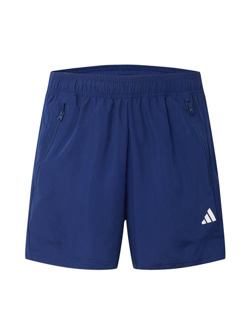 ADIDAS PERFORMANCE Sportsbukser 'Train Essentials'  mørkeblå / hvid