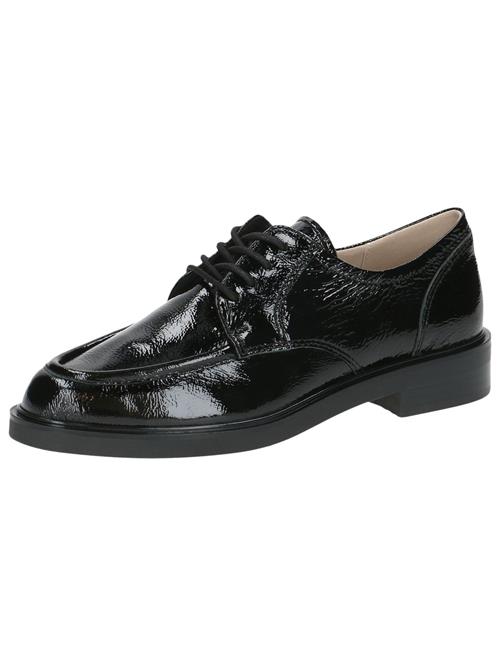 CAPRICE Snøresko  sort