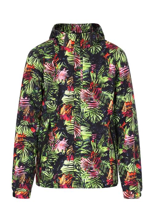 beach budz Overgangsjakke  græsgrøn / pink / rød / sort