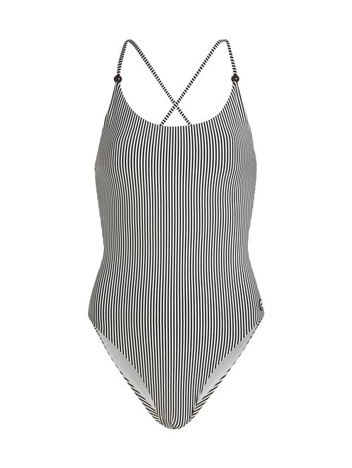 Se Karl Lagerfeld Badedragt 'IKON'  sort / hvid hos About You