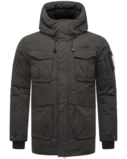 STONE HARBOUR Vinterjakke 'Edriik XX'  sort