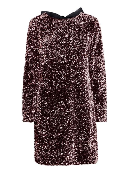 b.young Coctailkjole  vinrød / sort