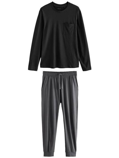 Next Pyjamas lang  grå / sort