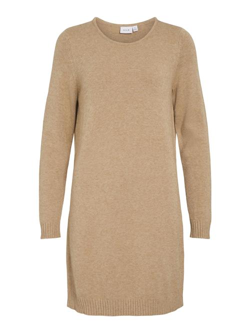 VILA Strikkjole  brun