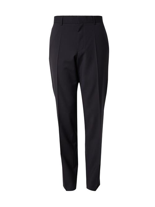 BOSS Bukser med fals 'H-Lenon-MM-251'  mørkeblå