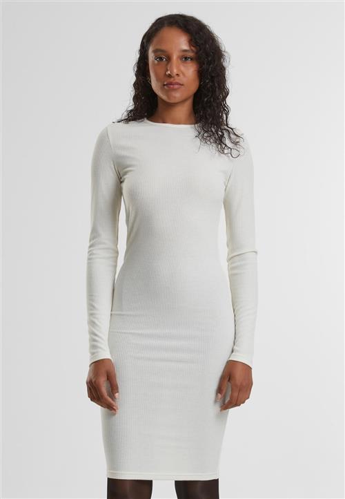 Urban Classics Strikkjole  hvid