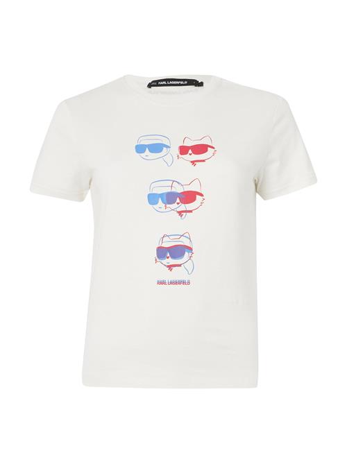 Karl Lagerfeld Shirts 'Ikon'  creme / himmelblå / lavendel / orange