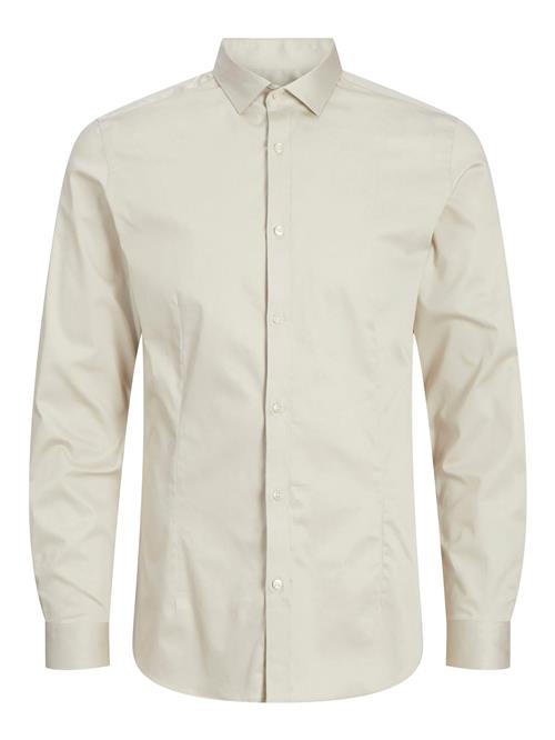 JACK & JONES Skjorte 'JJPRParma'  lysebeige