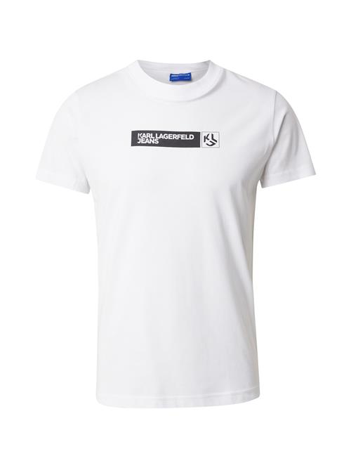 KARL LAGERFELD JEANS Bluser & t-shirts  sort / hvid