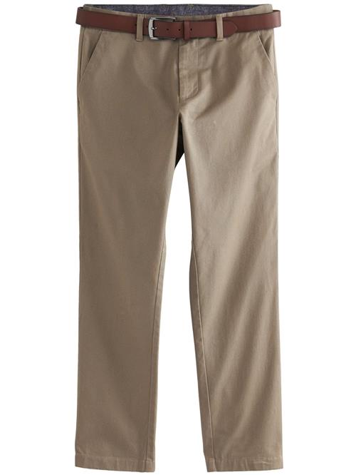 Next Lærredsbukser  mørkebeige