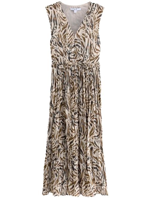 Se Next Kjole  beige / mørkeblå / lysebrun / sort hos About You