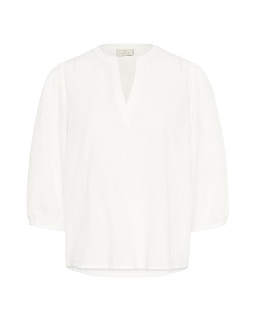 Kaffe Bluse  naturhvid