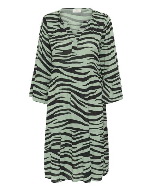 Se Kaffe Kjole  pastelgrøn / sort hos About You