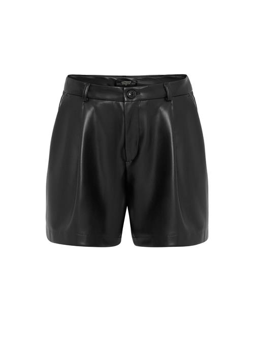 Antioch Bukser med lægfolder  sort