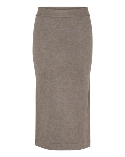 Se SAINT TROPEZ Nederdel 'Mila'  grå-meleret hos About You