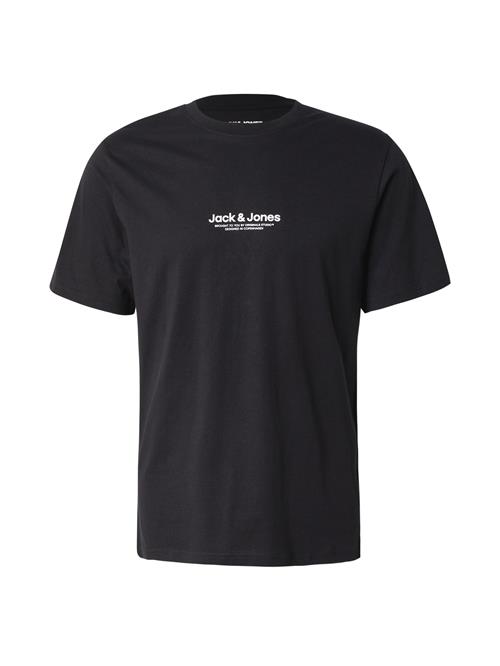 JACK & JONES Bluser & t-shirts 'JWHVESTERBRO'  sort / hvid