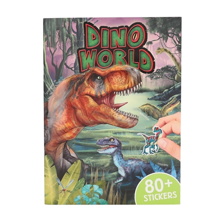 DINO WORLD Klistermærkebog