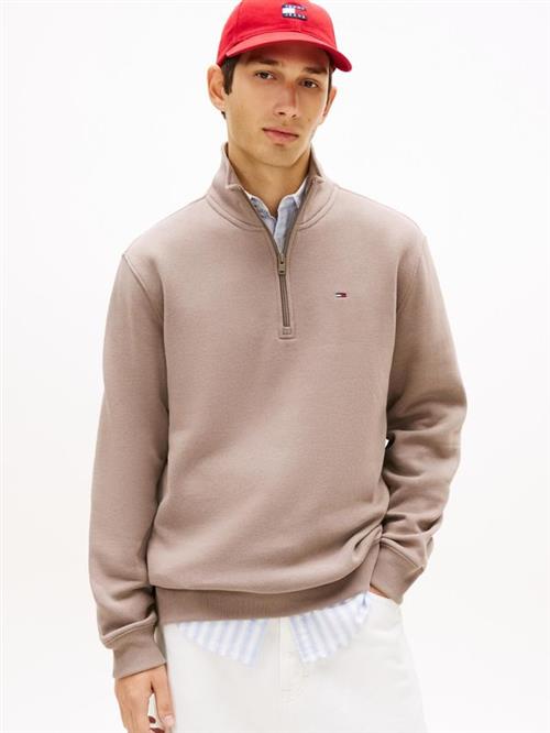 TJM REG FLEECE 1/4ZIP MOCK NECK