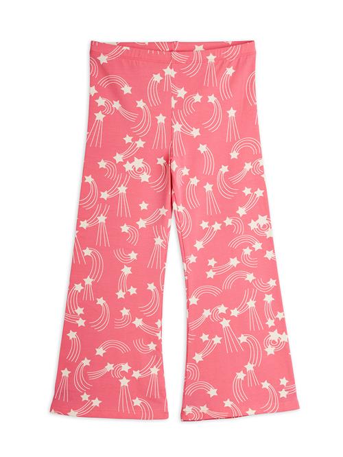 Mini Rodini Starfall Flared Bukser Pink  Pink 104/110 cm  Lyserød  104/110 cm  unisex