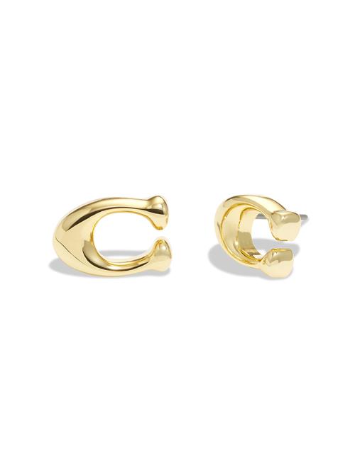 Se COACH Øreringe 'BUBBLE'  guld hos About You