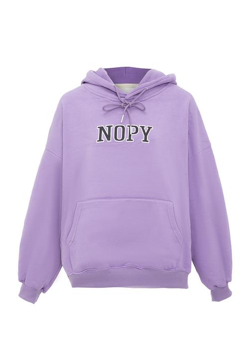 HOMEBASE Sweatshirt  lilla / sort / hvid