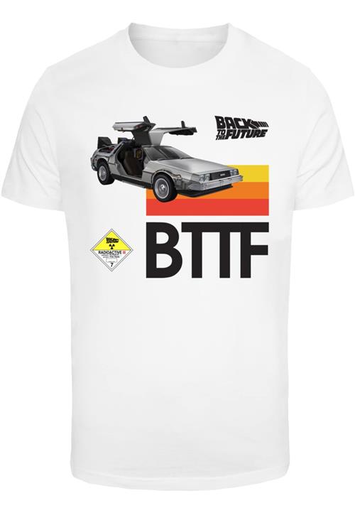 Merchcode Bluser & t-shirts 'Retro 85 BTTF'  gul / orange / sort / hvid