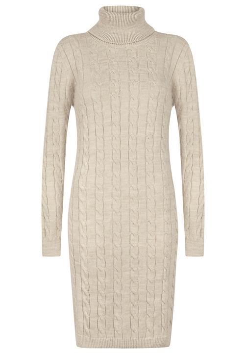 Felix Hardy Strikkjole  greige