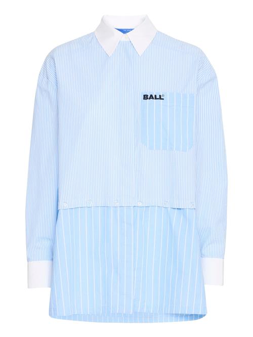 Ball Bluse ' BALIA BUTTON '  lyseblå
