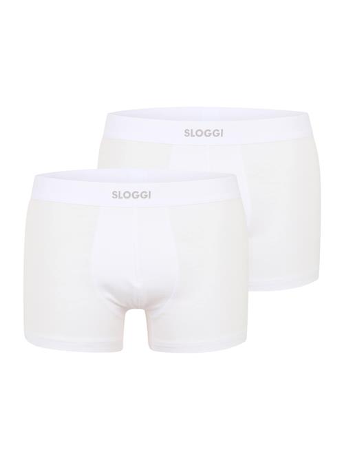 SLOGGI Boksershorts 'EVER Ease'  mørkegrå / hvid