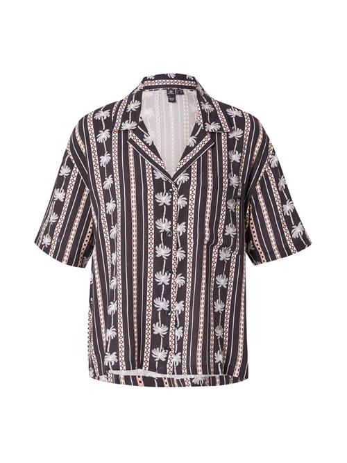 Volcom Bluse 'SUN STUNNER'  orange / sort / hvid