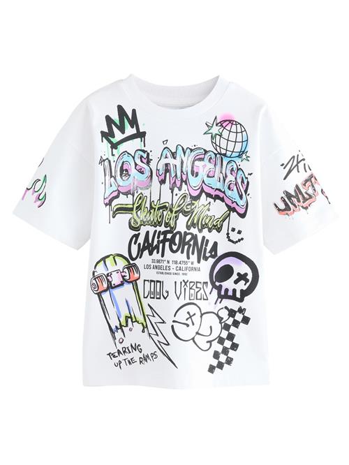 Next Shirts  lyseblå / kiwi / sort / hvid